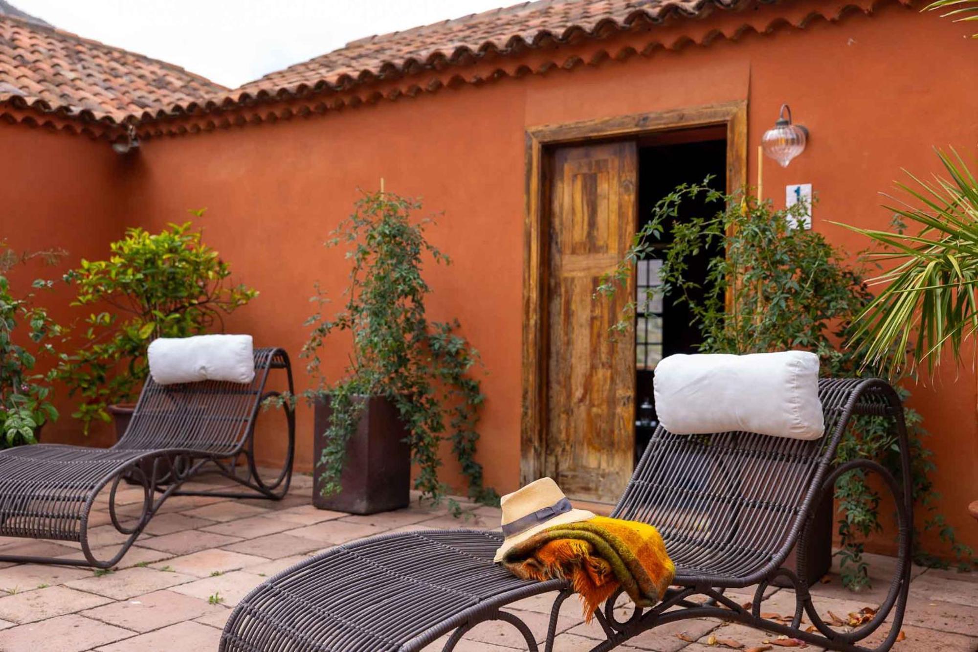Haciendas Del Valle-Montemayor Las Toscas Bagian luar foto